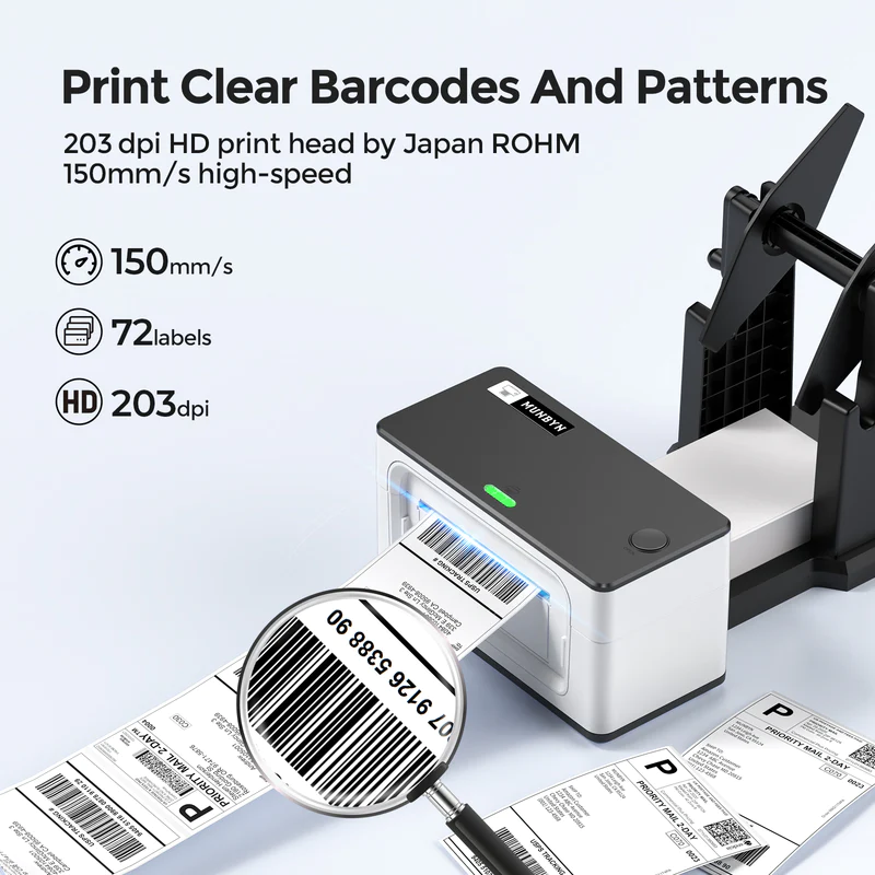 MUNBYN Thermal Shipping Label Printer