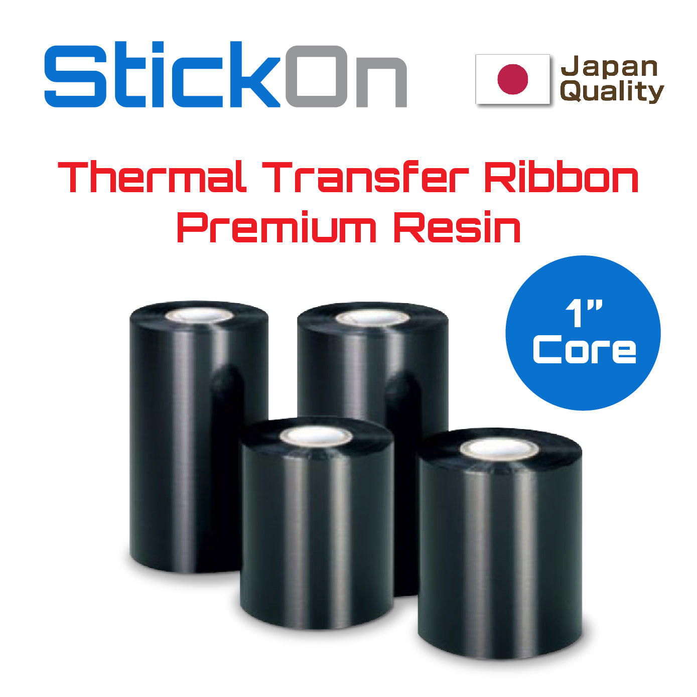 Thermal Transfer Ribbon - Resin [FACE-OUT]