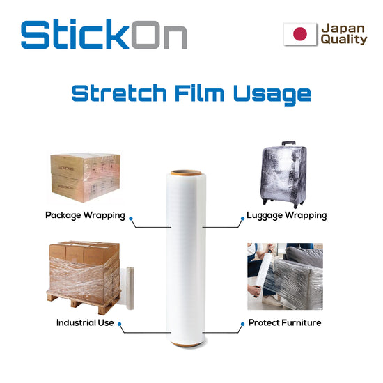 Solid Stickon Stretch Film (Clear) – STICKON SDN. BHD.