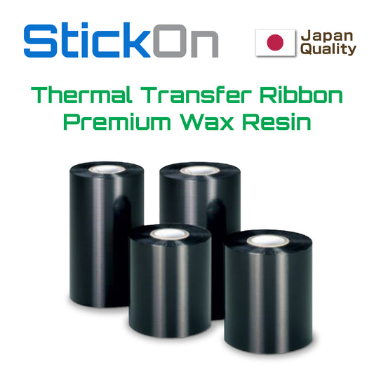 Thermal Transfer Ribbon - Wax Resin [FACE-OUT]