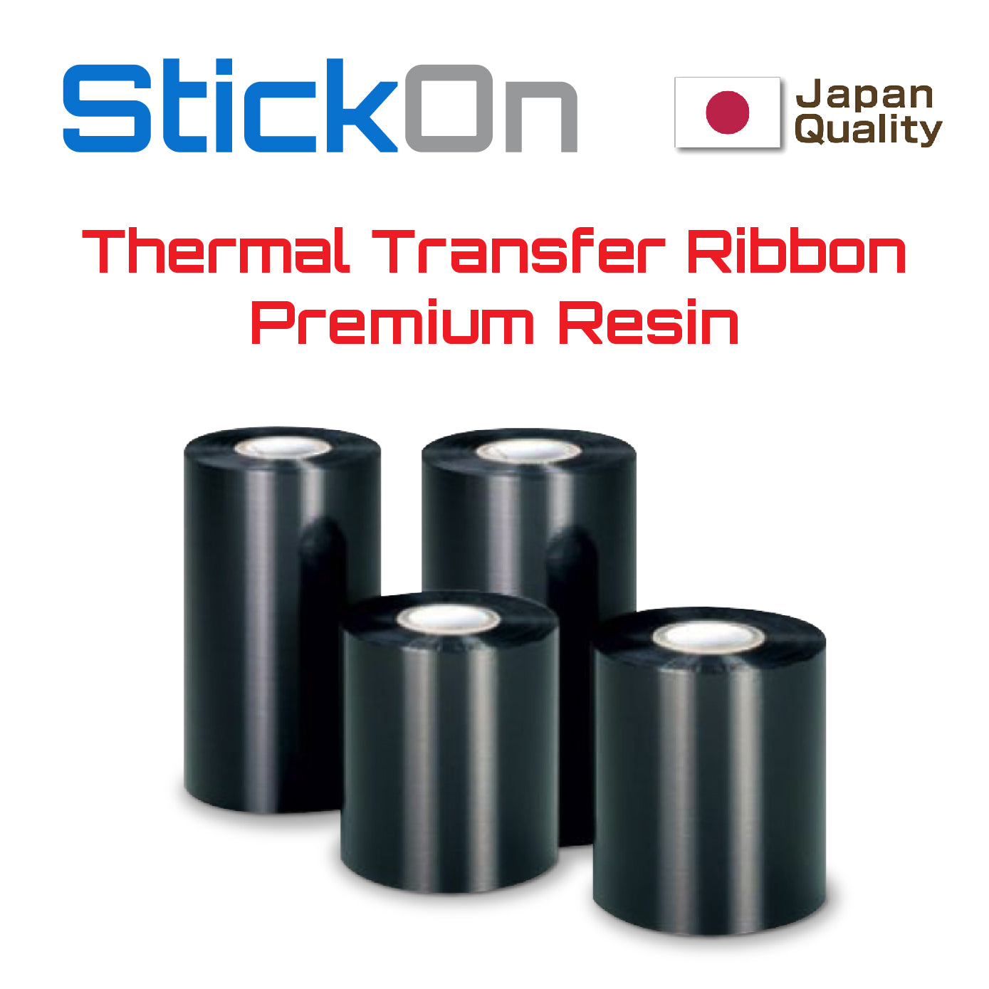 Thermal Transfer Ribbon - Resin [FACE-OUT]